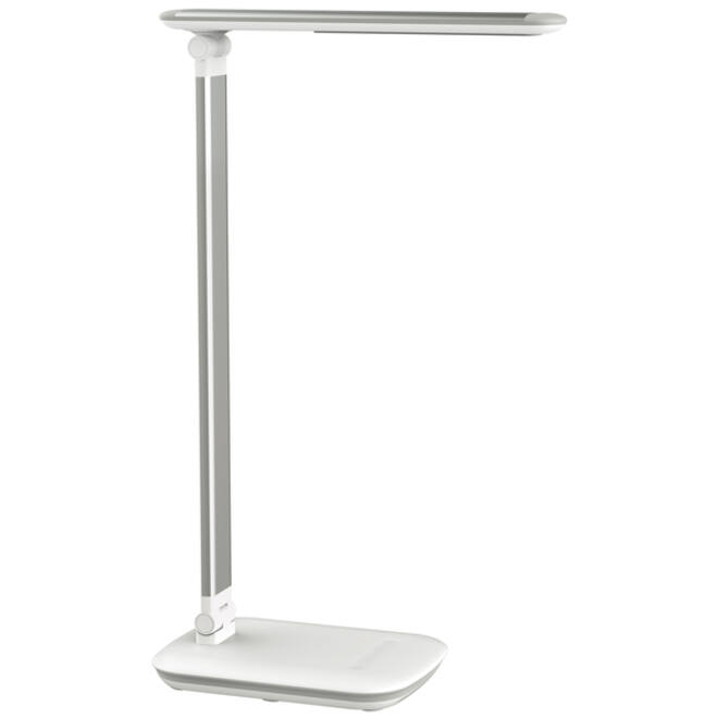 Bureaulamp MAUL Jazzy LED voet dimbaar + usbpoort wit