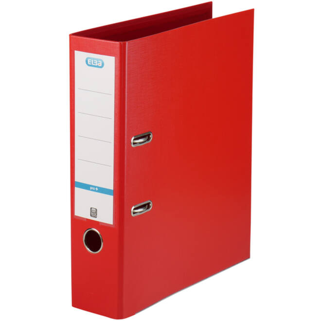 Ordner Elba Smart Pro+ A4 80mm PP rood