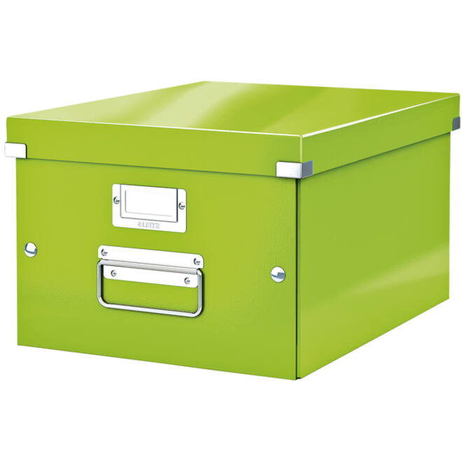 Opbergbox Leitz WOW Click & Store 281x200x370mm groen