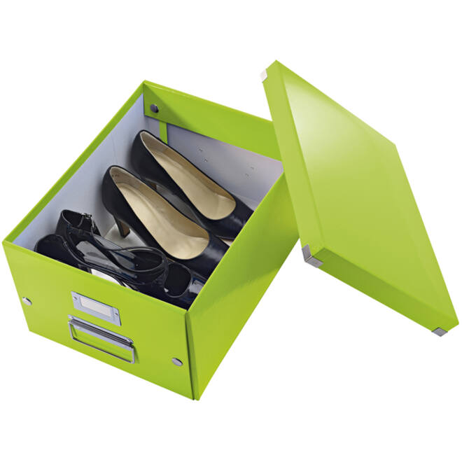 Opbergbox Leitz WOW Click & Store 281x200x370mm groen