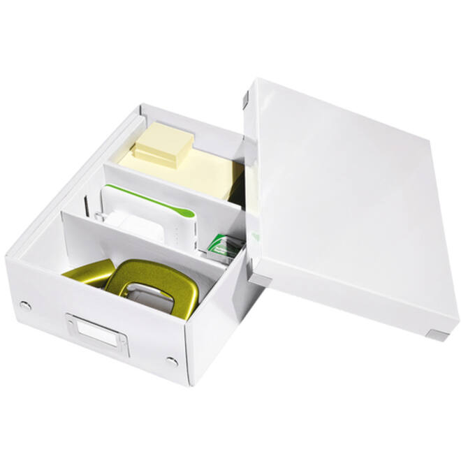 Sorteerbox Leitz WOW Click & Store 220x100x282mm wit