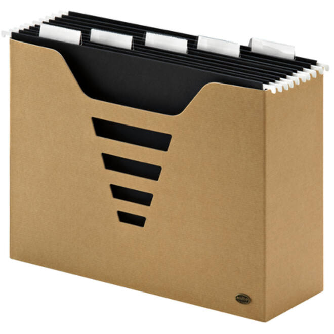 Hangmappenbox Kraft Line A4 + 5 hangmappen