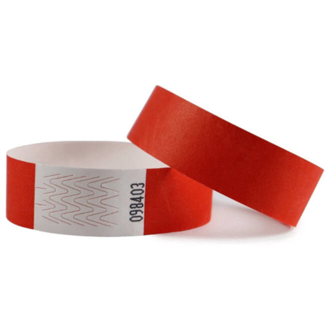 Polsband Combicraft Tyvek rood