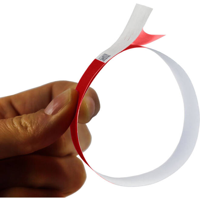 Polsband Combicraft Tyvek rood
