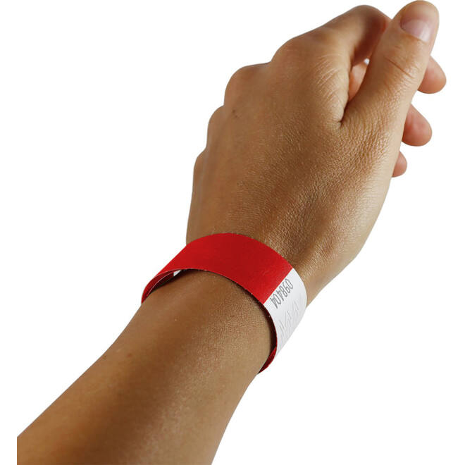 Polsband Combicraft Tyvek rood