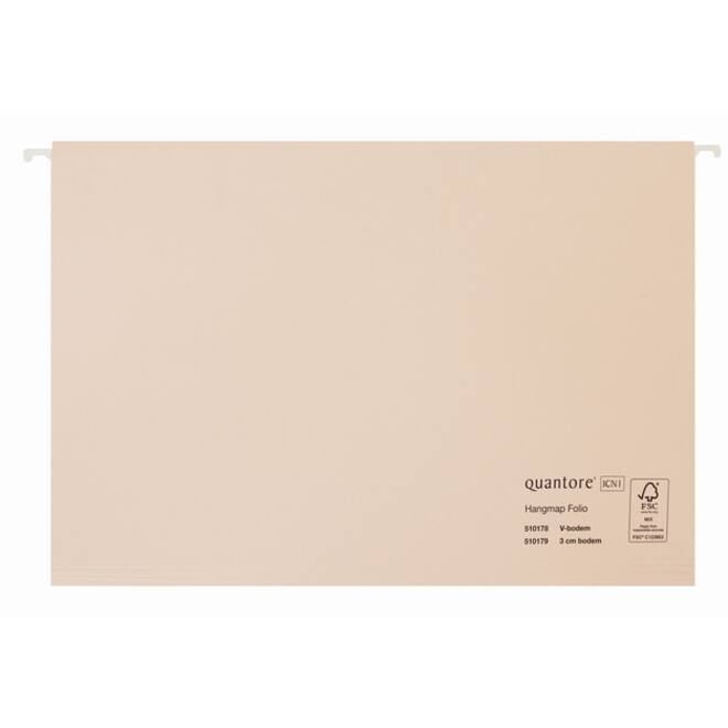 Hangmap Quantore ICN1 Folio V-bodem chamois