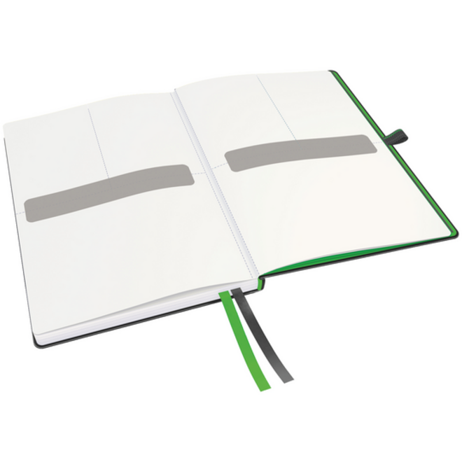 Notitieboek Leitz Complete A5 160blz 100gr lijn zwart