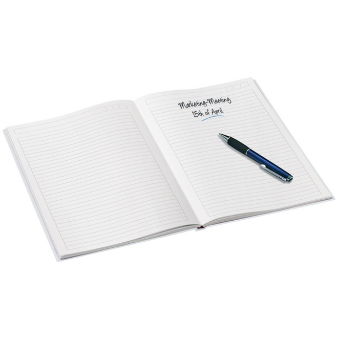 Notitieboek Leitz WOW A5 lijn wit