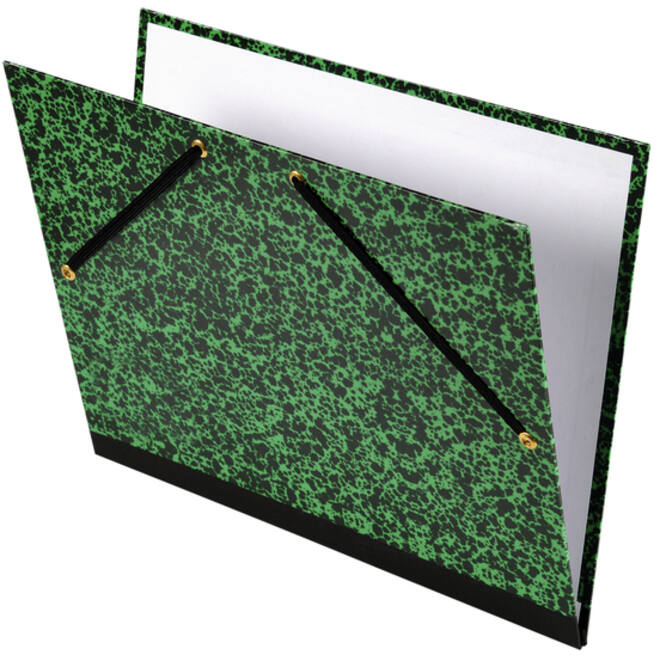 Tekenmap Canson studio 26x33cm 2 elastieken groen
