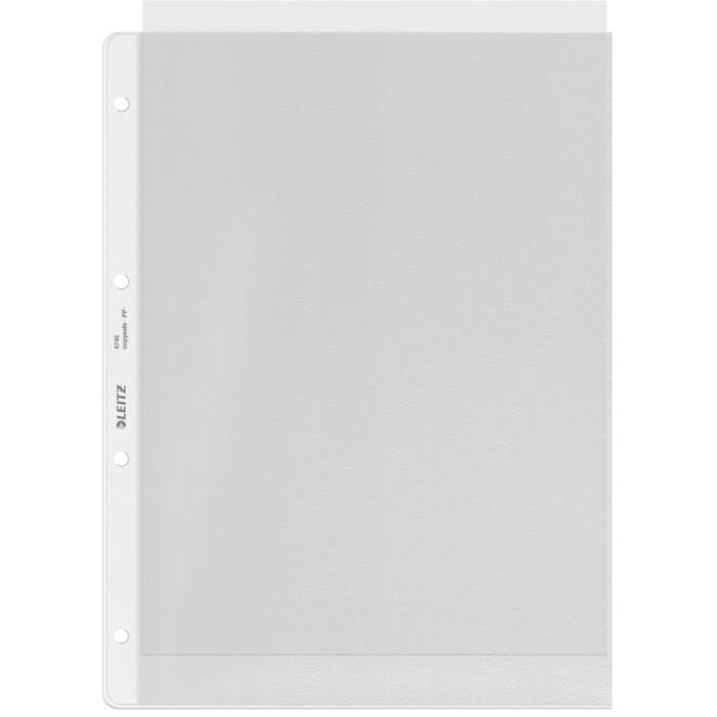 Showtas Leitz Premium copy safe 0.12mm 4-gaats PP A4 transparant 100 stuks