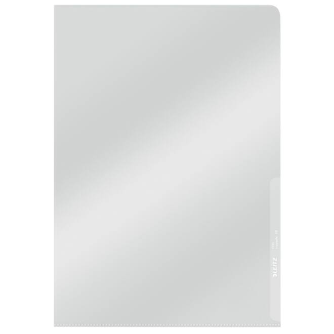 Insteekmap L-model Leitz Premium lasnaad copy safe 0.15mm PVC A4 transparant 100 stuks