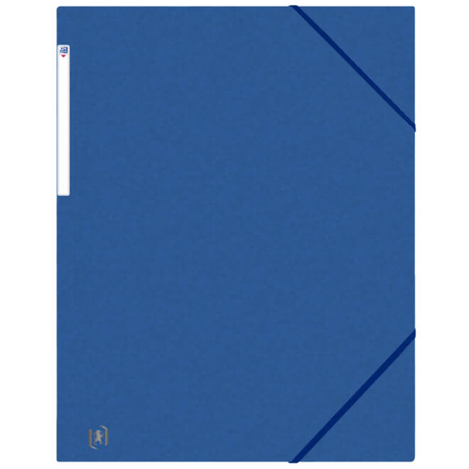 Elastomap Oxford Top File+ A3 3 kleppen 390gr blauw