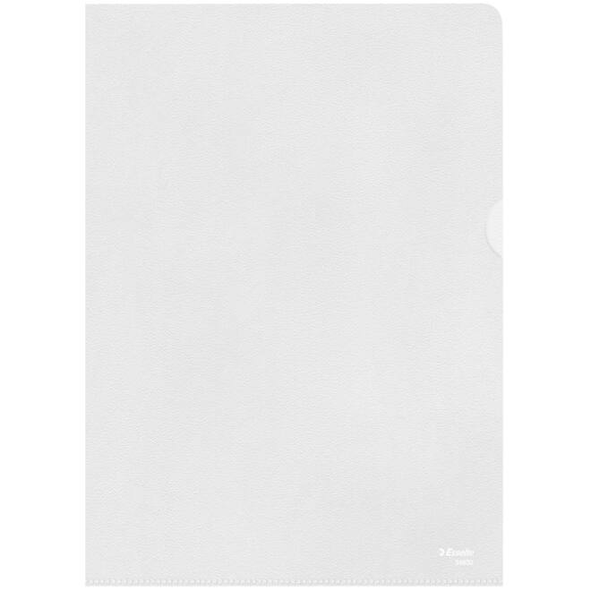 Insteekmap L-model Esselte standaard copy safe PP A4 transparant 100 stuks