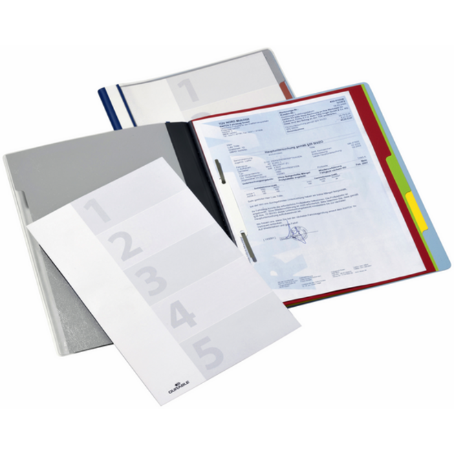 Organisatiemap Durable Divisoflex A4 blauw