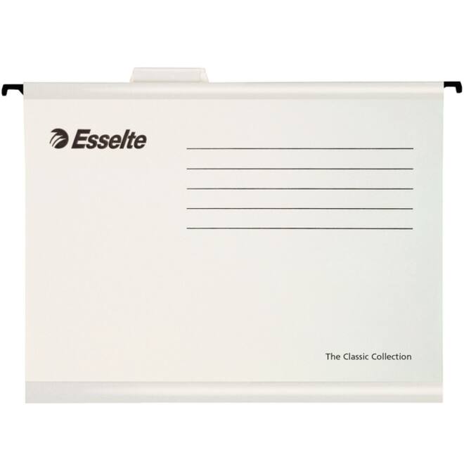 Hangmap Esselte Classic A4 V-bodem 345x240mm wit
