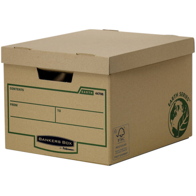 Archiefdoos Bankers Box Earth 270x335x391mm bruin