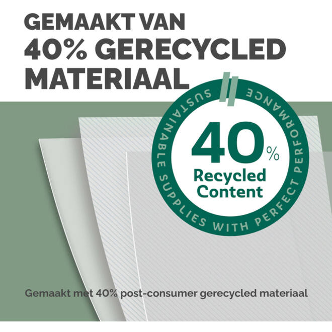 Voorblad Fellowes A4 PVC 150micron 100stuks