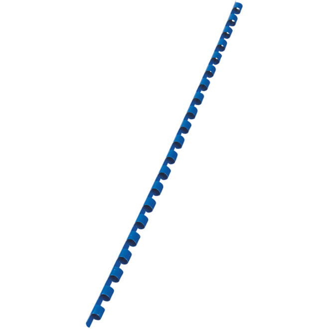 Bindrug GBC 6mm 21rings A4 blauw 100 stuks