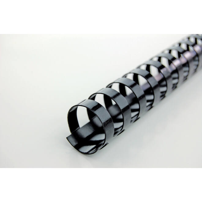 Bindrug GBC 8mm 21rings A4 zwart 100stuks