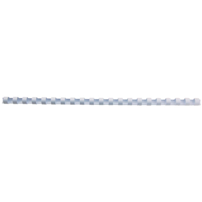 Bindrug GBC 12mm 21rings A4 wit 100stuks
