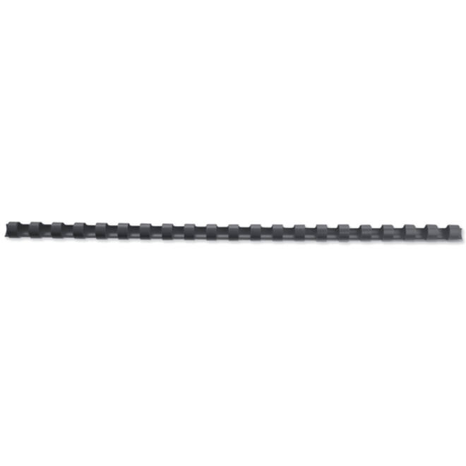 Bindrug GBC 12mm 21rings A4 zwart 100stuks