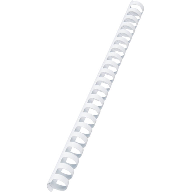 Bindrug GBC 19mm 21rings A4 wit 100stuks