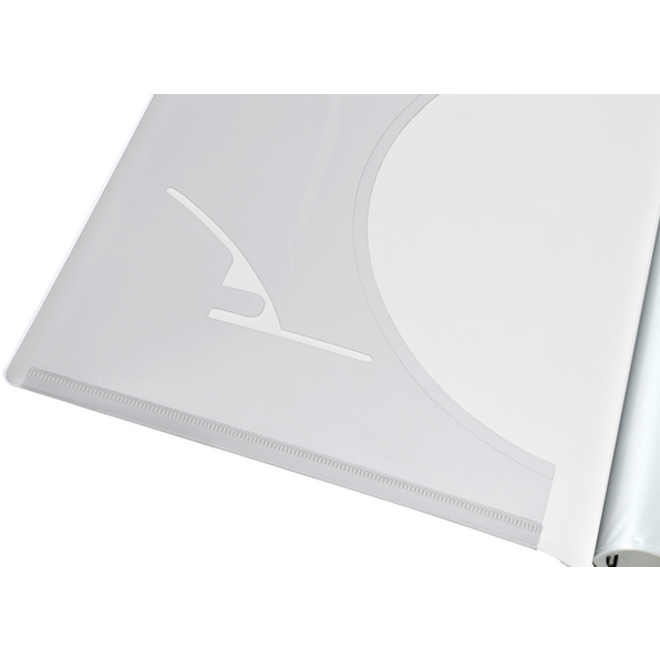 Showmap Opus 2 frontview A4 20-tassen wit