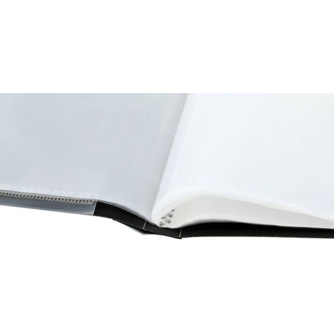 Showmap Opus 2 frontview A5 20-tassen antraciet