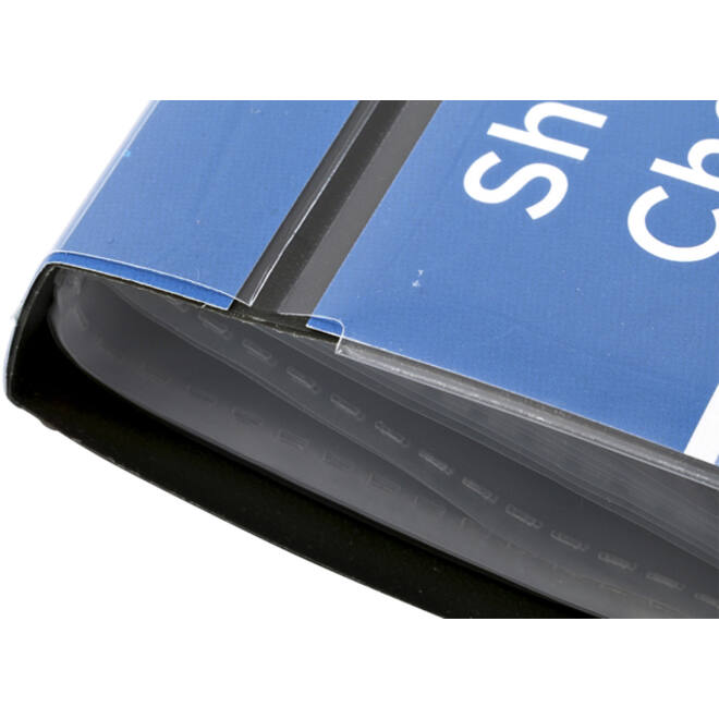 Showmap Opus 2 frontview A5 20-tassen antraciet