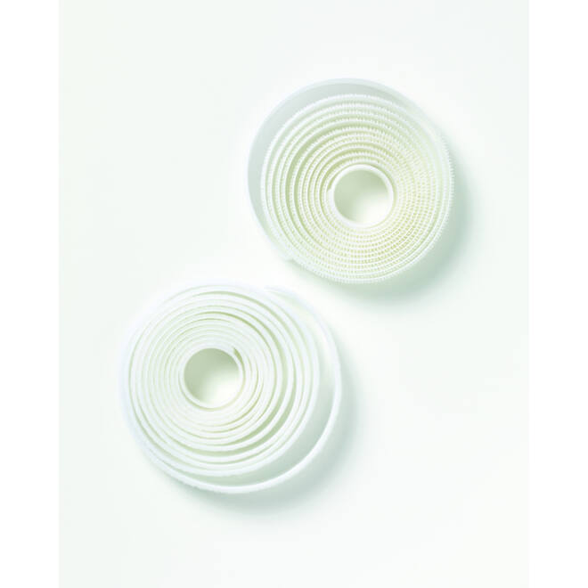 Klittenband Folia 20mmx2m wit
