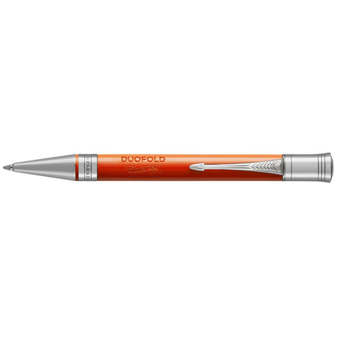 Balpen Parker Duofold Classic Vintage big lacquer red CT medium