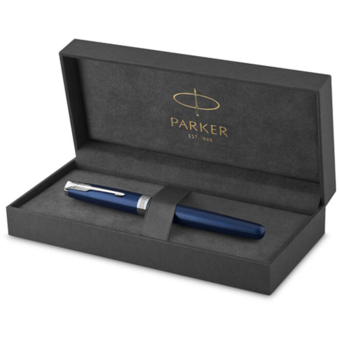 Vulpen Parker Sonnet blue lacquer CT medium