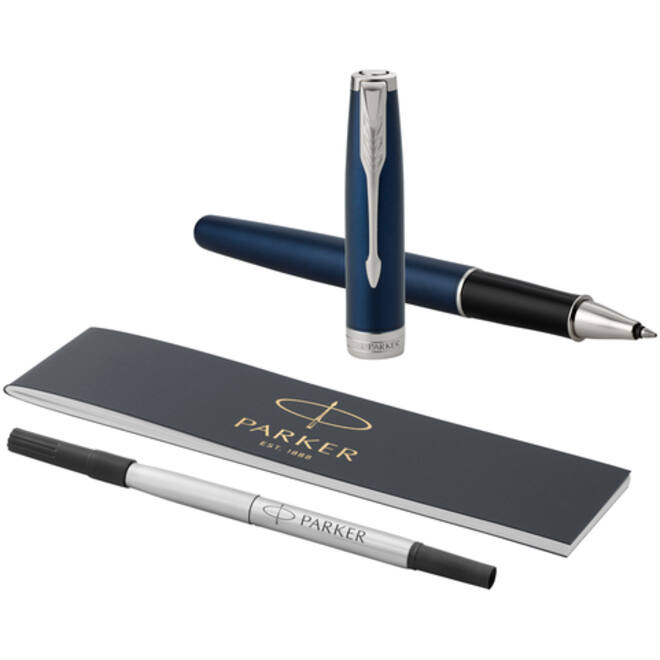 Rollerpen Parker Sonnet blue lacquer PT fijn