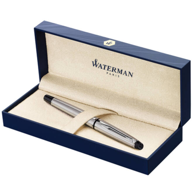 Vulpen Waterman Expert stainless steel CT medium