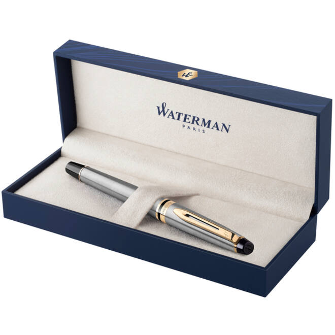 Vulpen Waterman Expert stainless steel GT medium