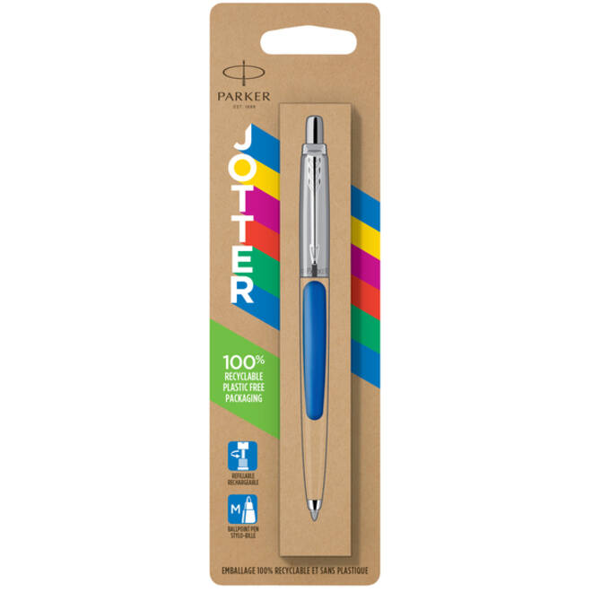 Balpen Parker Jotter Original blue CT medium blister à 1 stuk