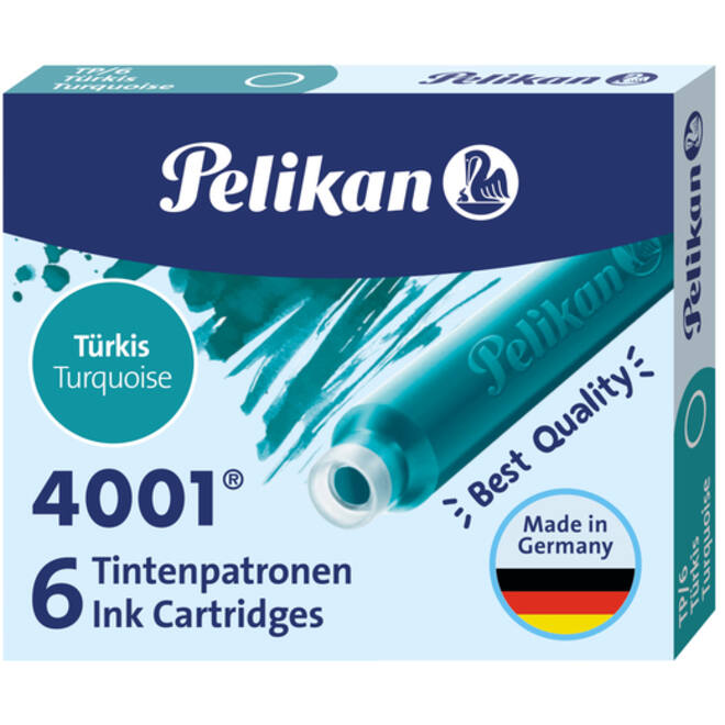 Inktpatroon Pelikan 4001 turquoise