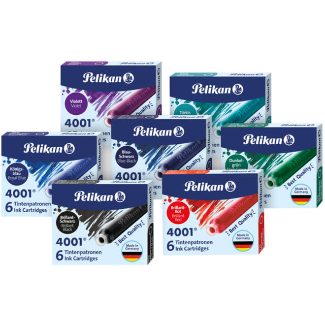Inktpatroon Pelikan 4001 rood