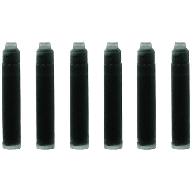 Inktpatroon Waterman internationaal zwart pak à 6 stuks