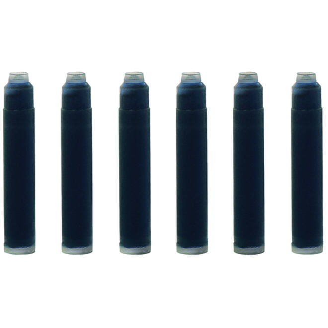 Inktpatroon Waterman internationaal Florida blauw pak à 6 stuks