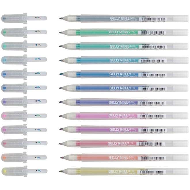 Gelschrijver Sakura Gelly Roll Stardust glitter assorti