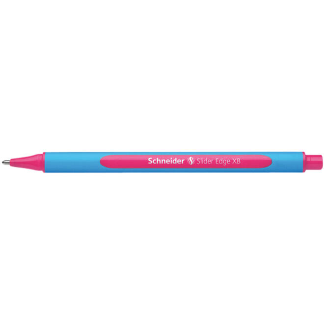 Balpen Schneider Slider Edge extra breed roze