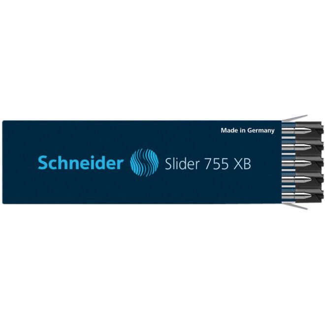 Balpenvulling Schneider 755 Slider Jumbo extra breed zwart