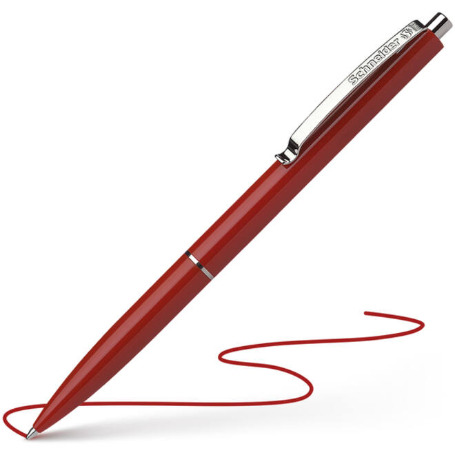 Balpen Schneider K15 medium rood
