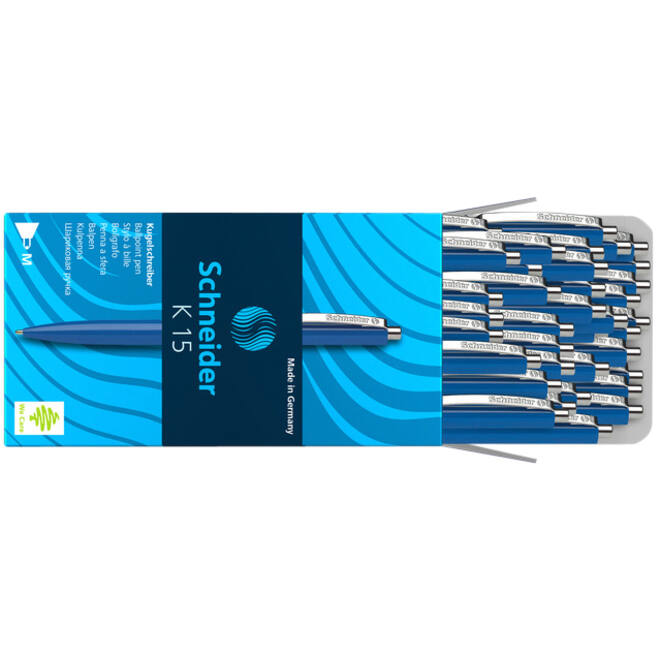 Balpen Schneider K15 medium blauw