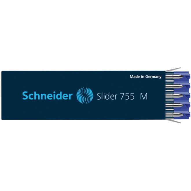 Balpenvulling Schneider 755 Slider Jumbo medium blauw
