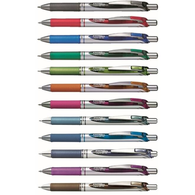 Gelschrijver Pentel BL77 Energel medium zwart