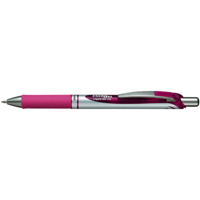 Gelschrijver Pentel BL77 Energel medium roze