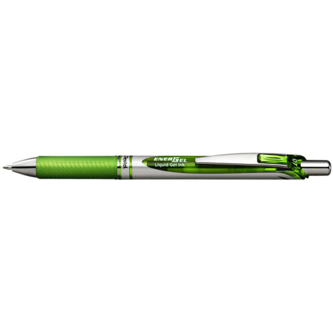 Gelschrijver Pentel BL77 Energel medium lichtgroen