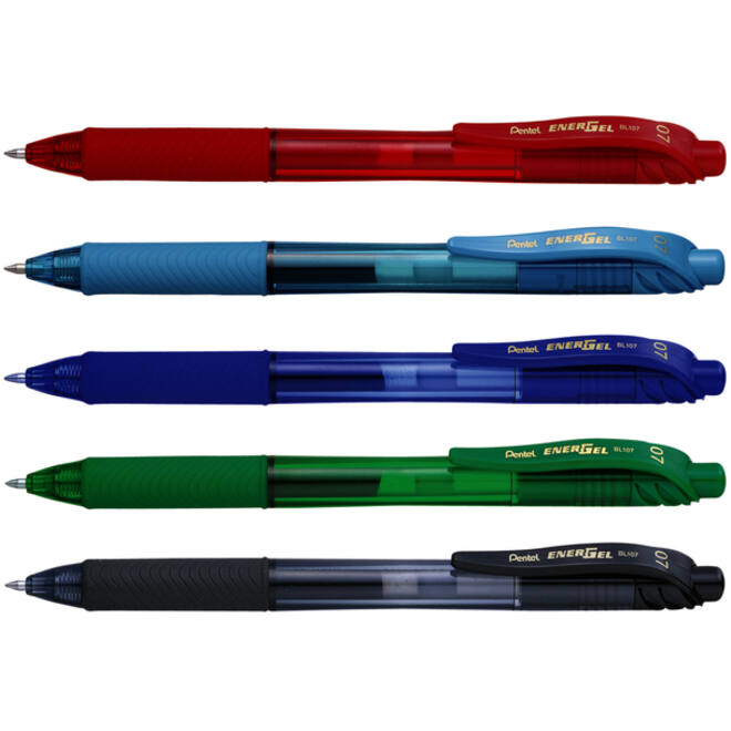 Gelschrijver Pentel BL107 Energel-X medium zwart